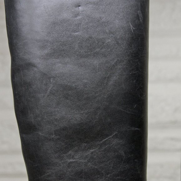 INC Tall Black Riding Leather Boots, size 6 - Picture 7 of 7